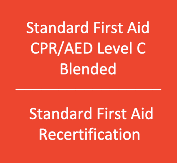 Standard First Aid & Recertification Courses