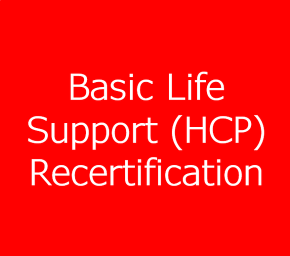 Basic Life Support (HCP) Recertification